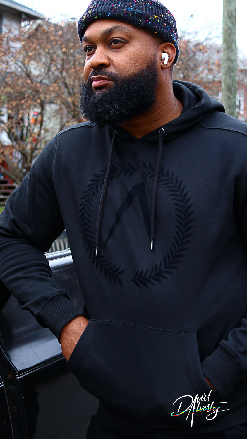 McKnight Black Alvertes Hoodie