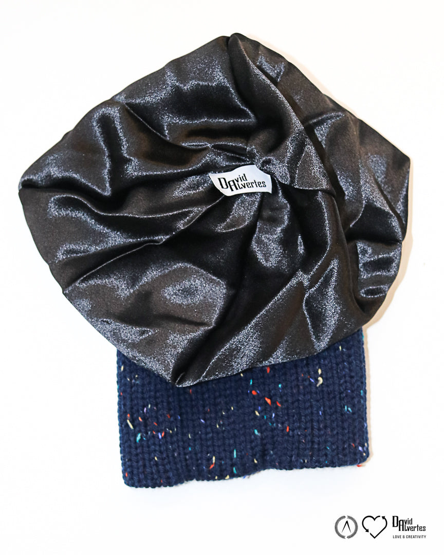 Blue Speck Beanie